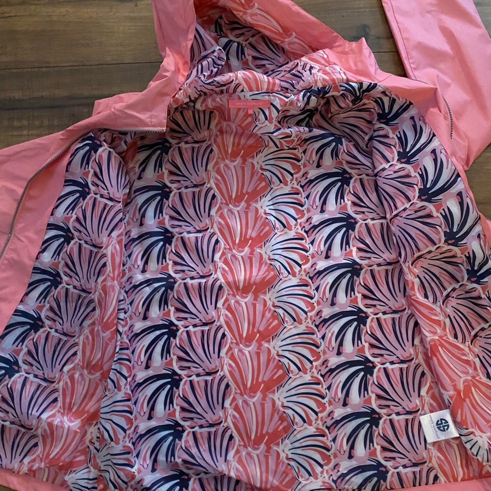 Simply Southern Rain Jacket Size Medium - Picture 7 of 8